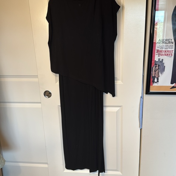 Sweaty Betty Black Mellow Midi Dress Size Small - Picture 11 of 11